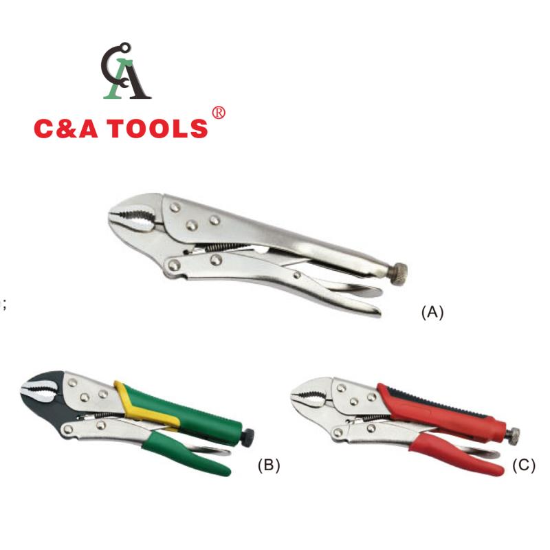 Curved Jaw Locking Pliers (Negative-opening)