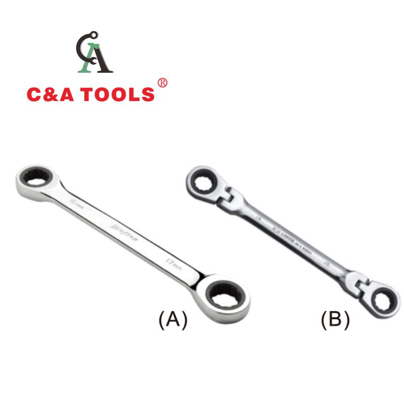 Ratchet Offset Ring Wrench