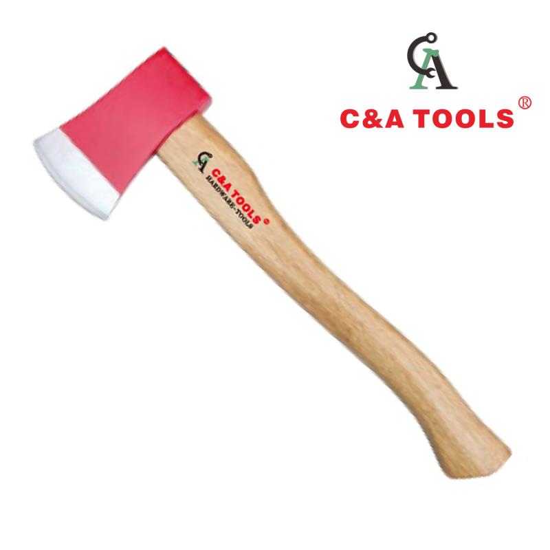 Axe with Wooden Handle