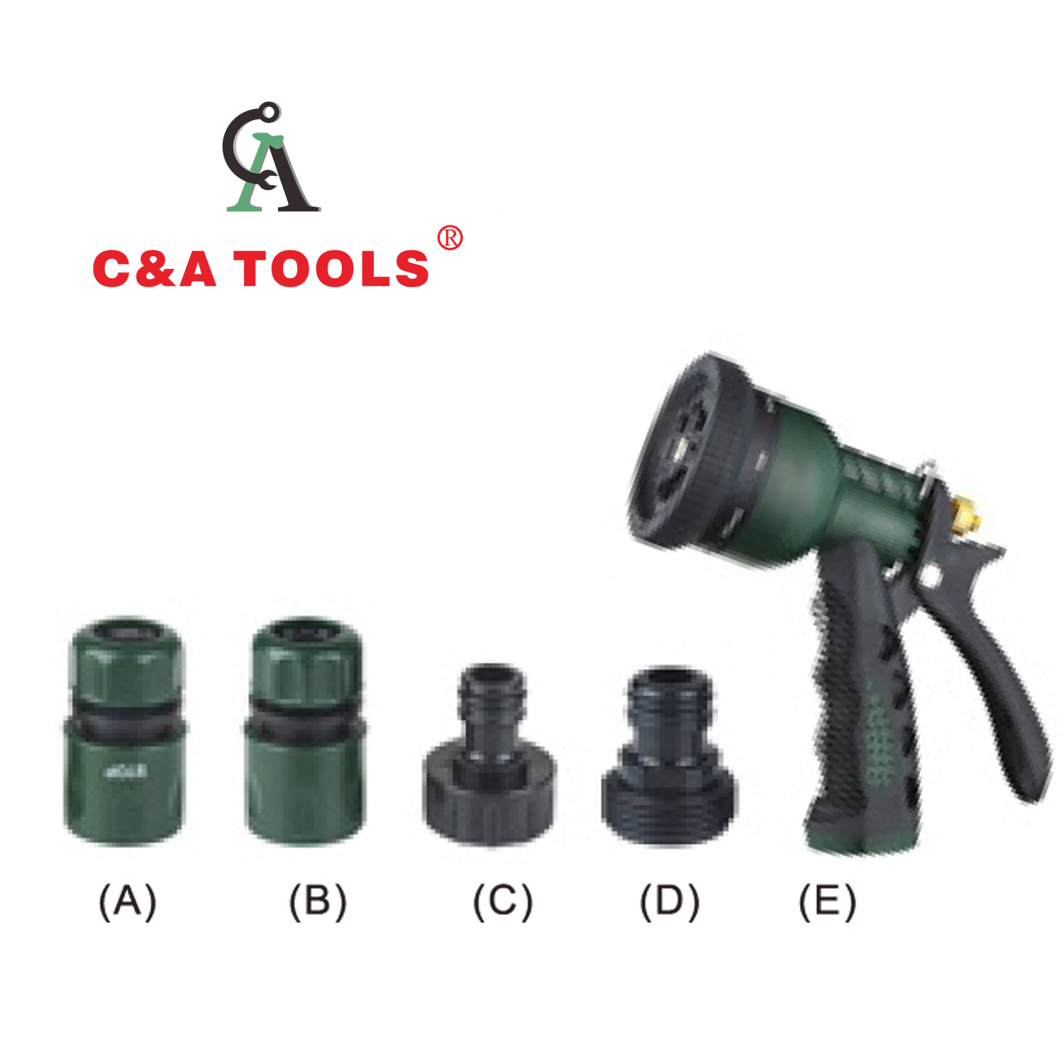 5Pcs Hose Nozzle Set