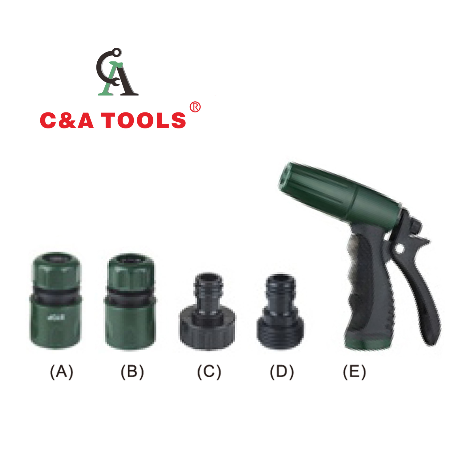 5Pcs Hose Nozzle Set