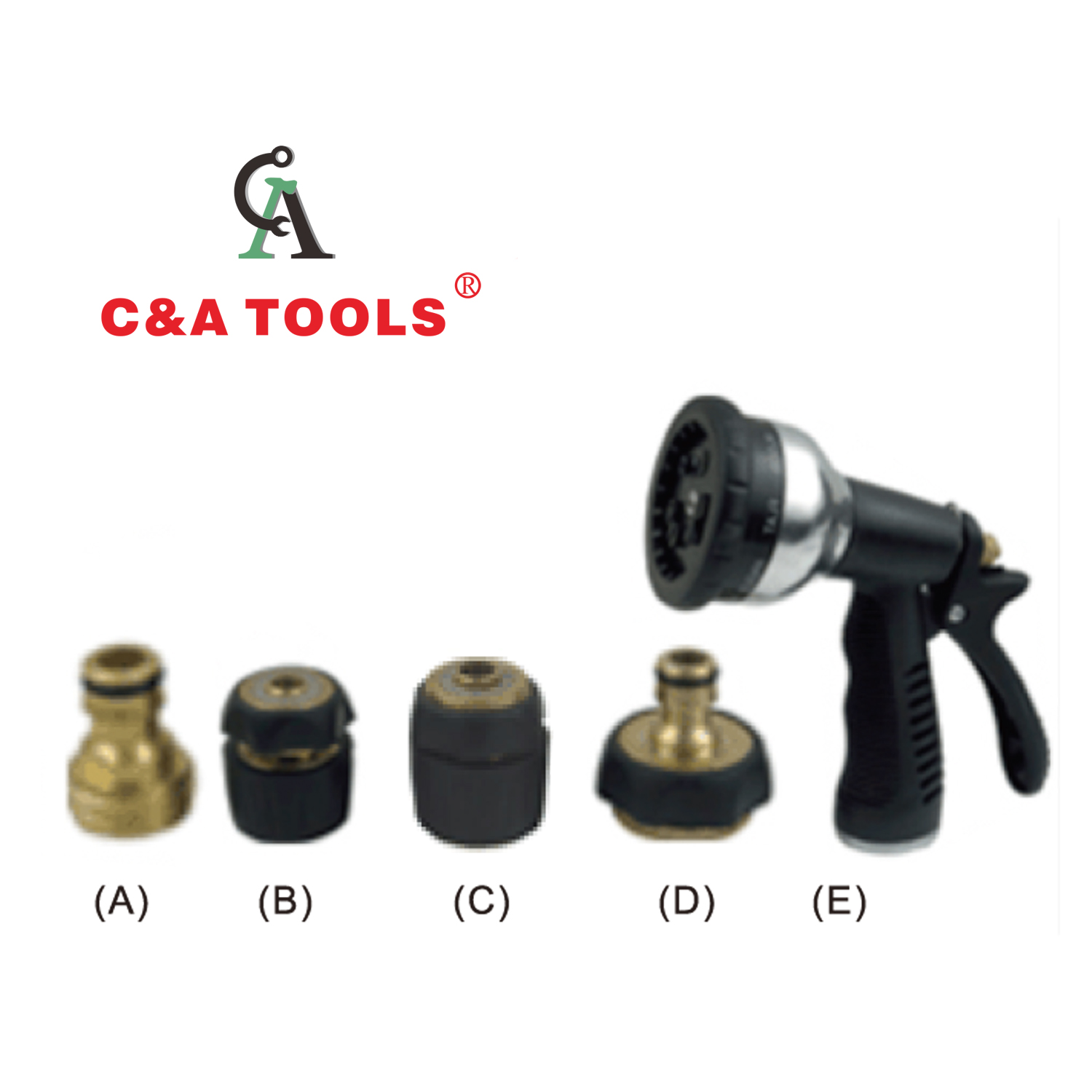 5Pcs Hose Nozzle Set