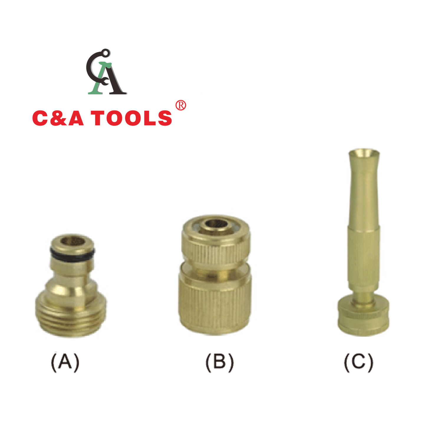 3Pcs Brass Nozzle