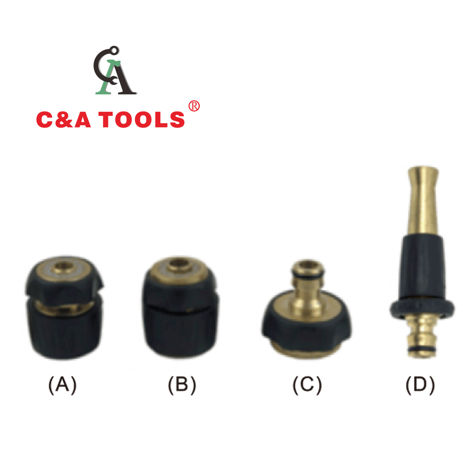 4Pcs Brass Nozzle