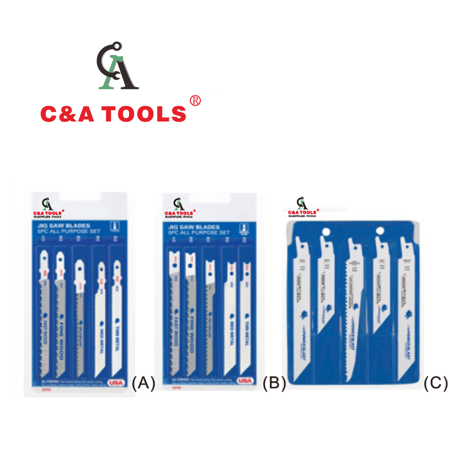 5pcs Jig Saw Blade Set