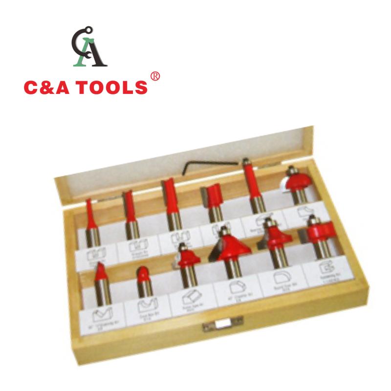 12pcs Route Bit Set