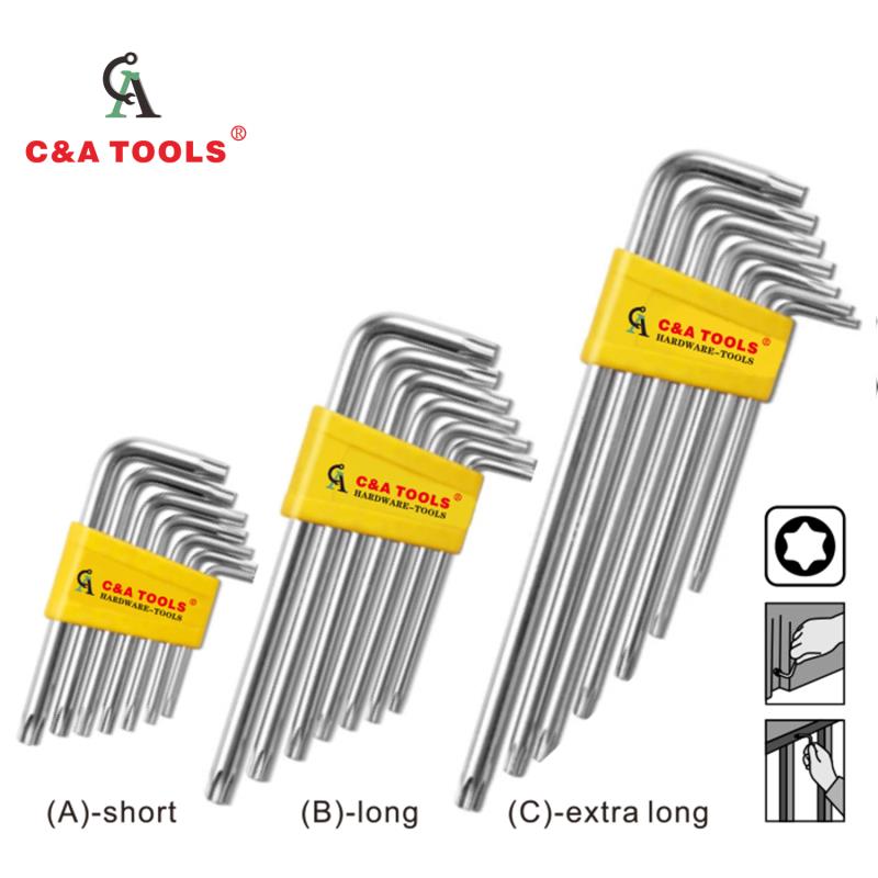 7PC Torx Hex Key Set