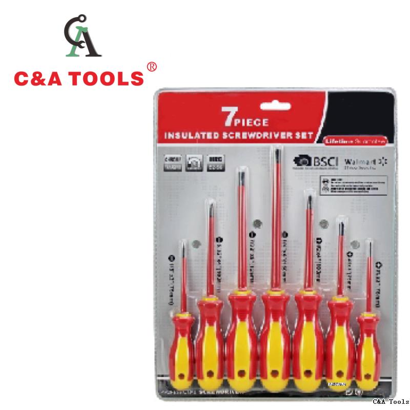 7Pcs Insulated Screwdriver Set