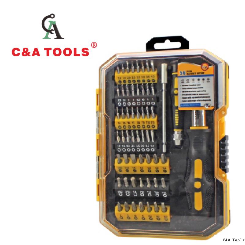 56Pcs Ratchet Bits Set